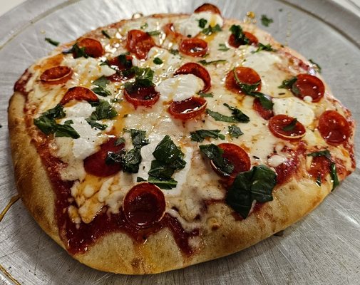 Sweet Heat Ricotta Sicilian Pizza