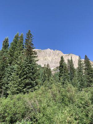 Western view from south of Copper Creek