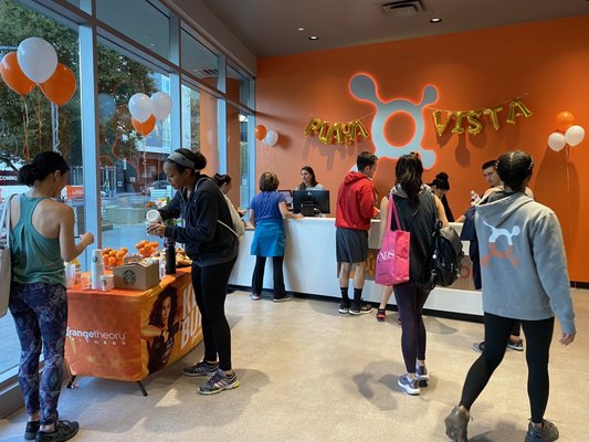 Grand Opening - Orange Theory Fitness - Playa Vista