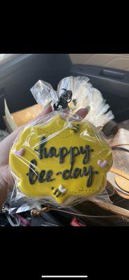 Birthday cookie