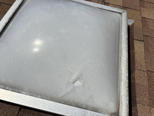 We replace skylights and repair them.