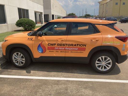 CWF Restoration car