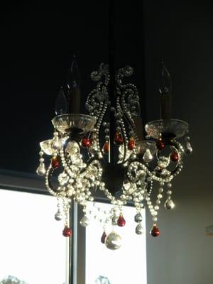 New use for an old chandelier