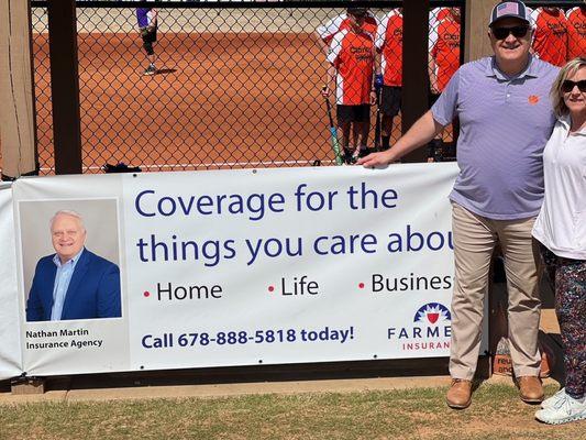 Opening Day for the Deaton Creek Softball League