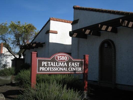 Our office at 1580 E. Washington St. in Petaluma, California.