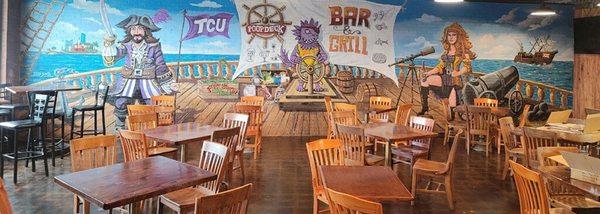 Poop Deck Bar and Grill supports the Horned Frogs!