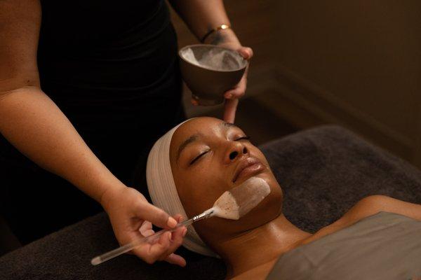 Get Connected with our Woodhouse Signature: Holistic Minkyti Facial