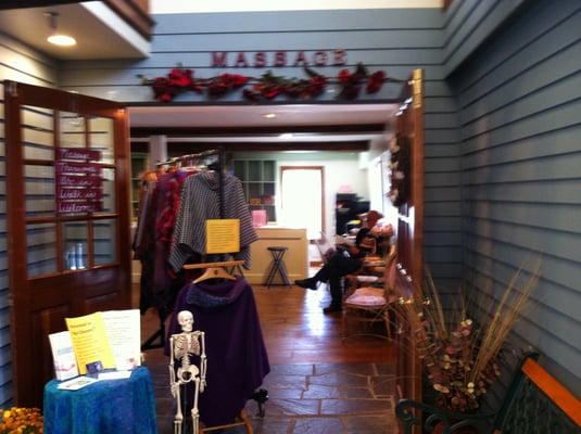 The front door at Stagecoach House  Inn