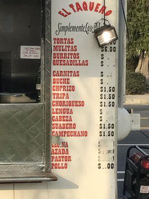 Some of THE best tacos you will find in SANTA ANA!! Bring your appetite, and your patience. This taquero makes HAND MADE TORTILLAS!