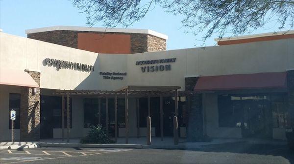 Our office is conveniently located right off the 202 freeway on Val Vista Dr.