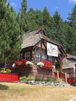 Perched in downtown Bigfork, attached to The Bigfork Inn