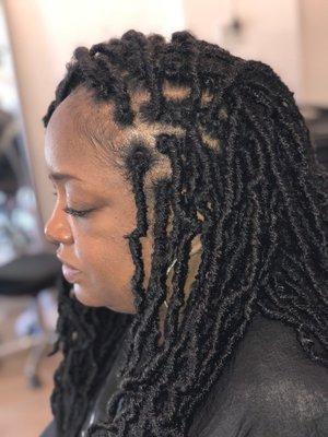 Crochet faux locs