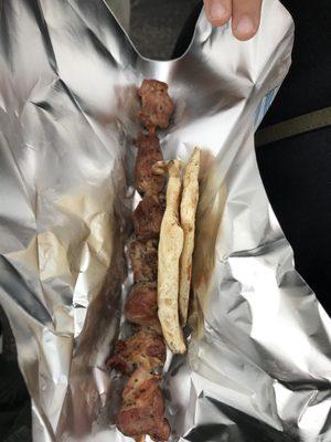 Food Truck Friday's -Authentic Greek Food Truck -Pork Shish Kabob