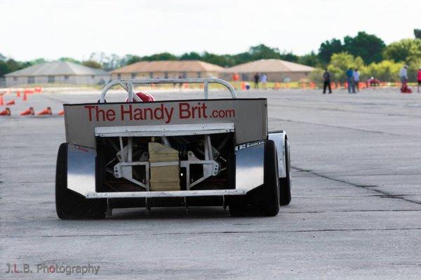 Home Made race car "Scrap Metal" built by Handyman in Sarasota