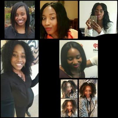 6/12/16; Short/medium/long, middle-part, side-part, big & curly, braids... whatever your style is, Leslie can slay it!