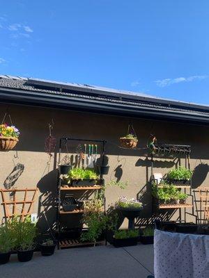 Gutters on side of garage