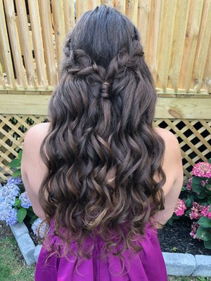 Bethany did my daughter's hair for a dance. AMAZING!!