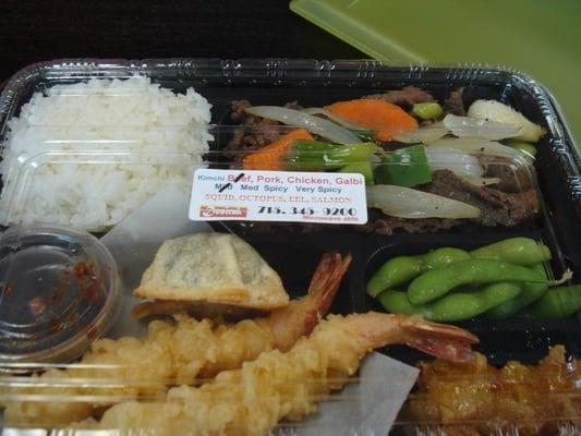 Korean Bulgogi Lunch Box