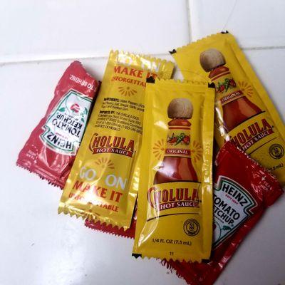 French fries condiments