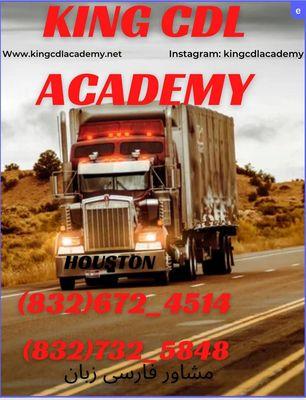 Get your CDL in a month. We also have instructors speaking Arabic and Farsi.