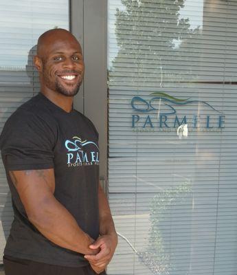 Jalen Parmele- Owner/ LMT, CPT, Orthopedic Exercise Specialist, Functional training specialist Retired NFL Athlete