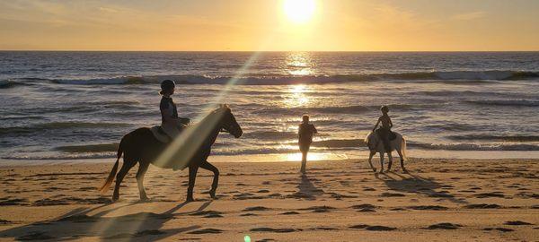 beach riding lessons