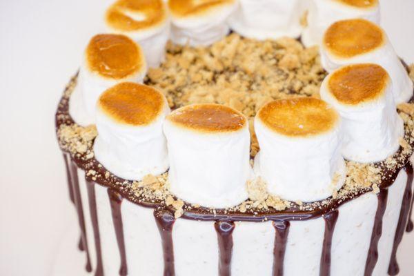 s'mores cake