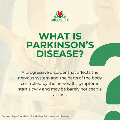 Our comprehensive Parkinson's care is designed to address the unique needs of residents with Parkinson's.