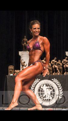 This is a picture of the day I received my Pro Card for female bodybuilding!! 2015 Elk River Natural NANBF Bodybuilding Competition