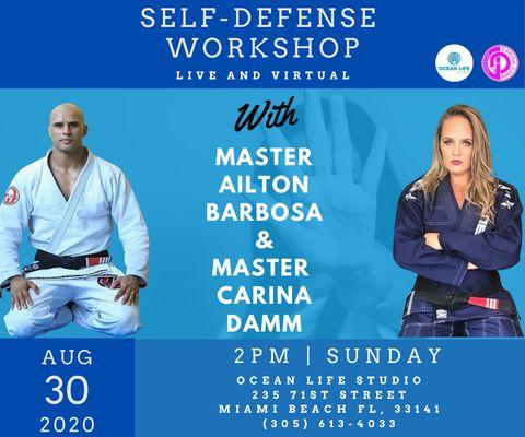 Self-Defense event August 30th 2-4pm