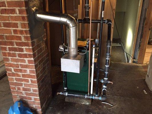 Boiler installations