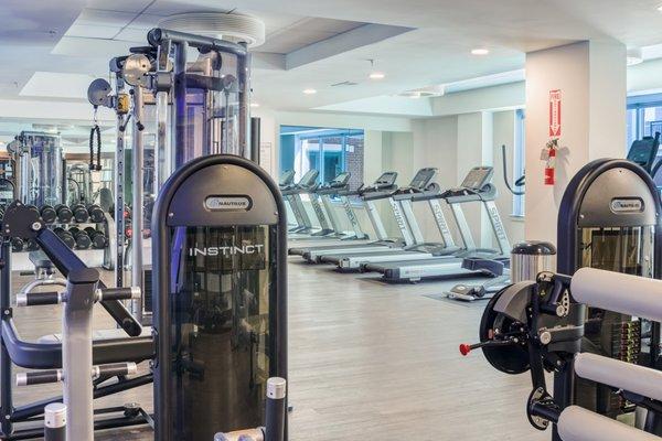 Newly redesigned fitness studio