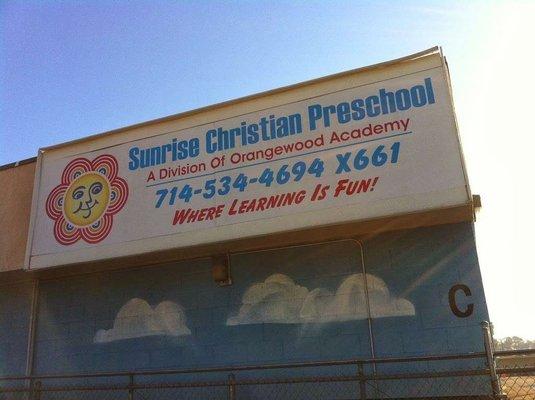 Sunrise Christian Pre-School