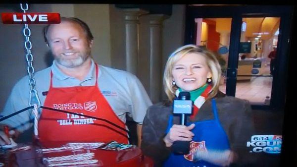 Jim Beard with KGUN's Erin Christianson