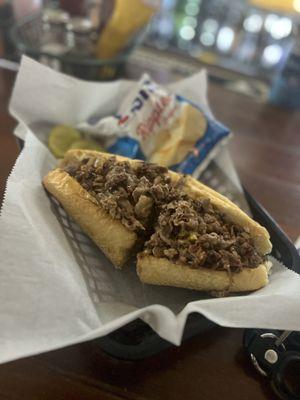 The best steak and cheese ever!