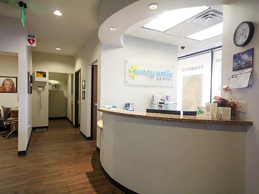 Sunny Smile Dental reception