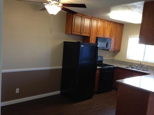 Remodeled kitchen