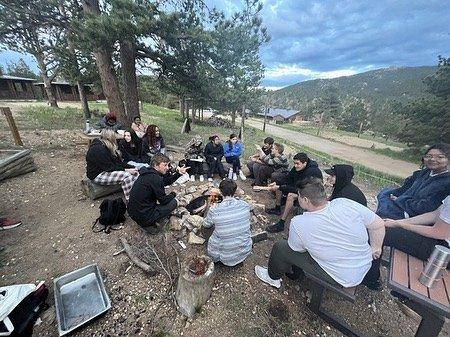 Students went on a multi-day trip to Rocky Mountain Pathways Ranch, earning both school credits and community service hours along the way.