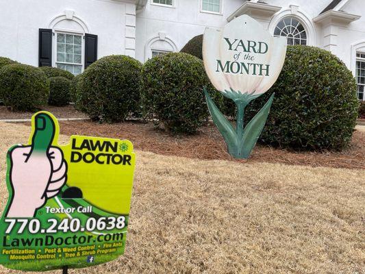 We can keep your warm season turf healthy through the dormant winter months and make your lawn the envy of the neighborhood!