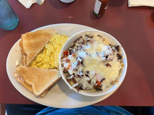 Bacon breakfast bowl