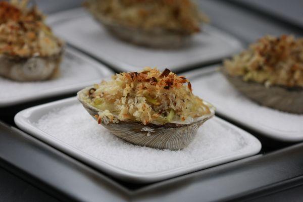 Baked Clams Marco Porceddu Catering Private Chefs