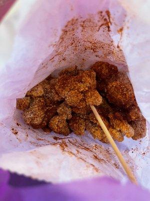 Spicy popcorn chicken