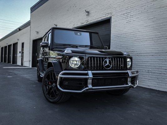 2020 G63 AMG came in for ceramic window tints!