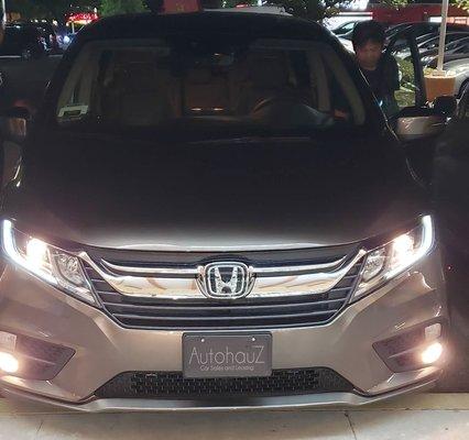 Thank you for trusting our service Froilan and Michelle. Congratulations on your brand new 2019 Honda Odyssey EX-L.