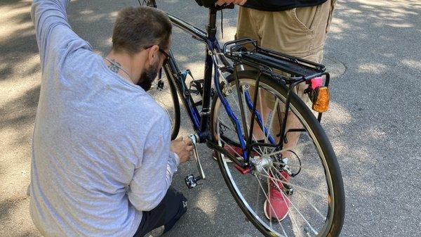 Mobile Bicycle Shop