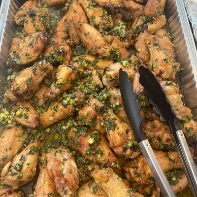 Garlic Parm Wings