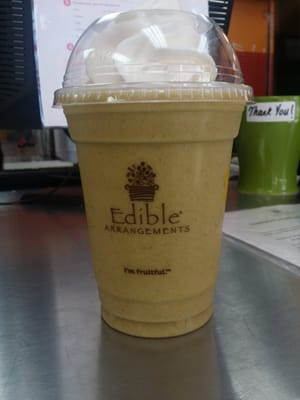 Pineapple, Banana, Mango, Strawberries and Kale Smoothie w/Whipped Cream for only $2.71!!!