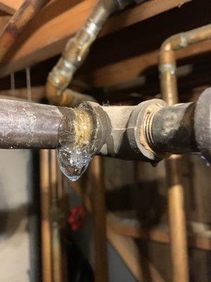 Leaking gas/.  FOR YEARS