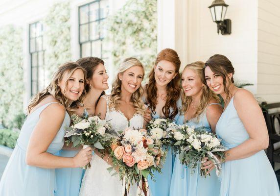 Jessica's wedding_Sep 2018_bride and bridal party