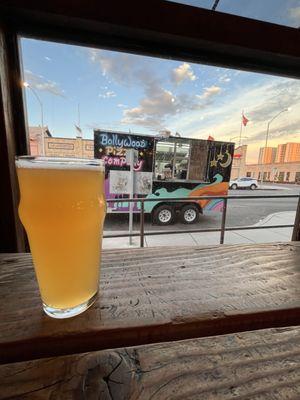 Food truck at Tap&Bottle downtown